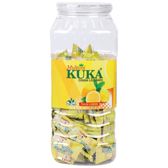 Multani Kuka Cough Lozenges Tulsi Lemon image