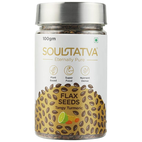 Soultatva Flax Seeds Tangy Turmeric image