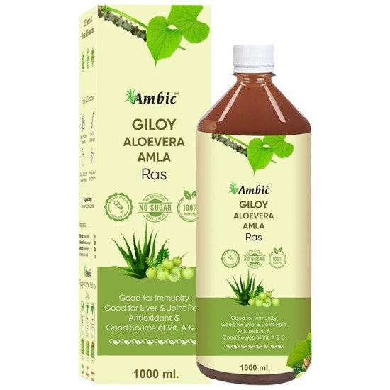 Ambic Giloy Aloevera Amla Ras image