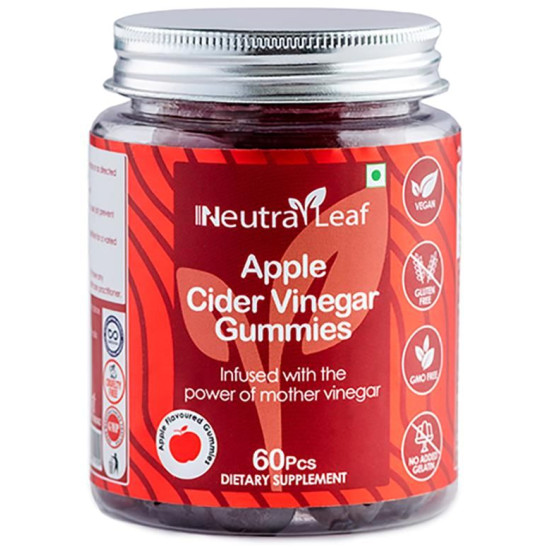 NeutraLeaf Apple Cider Vinegar Gummies Infused with the Power of Mother Vinegar Apple image