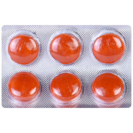 Multani Kuka Cough Lozenges (6 Each) Tulsi Orange image