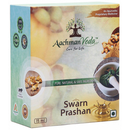 Aachman Veda Swarn Prashan Ayurvedic Immunity Booster for Children image