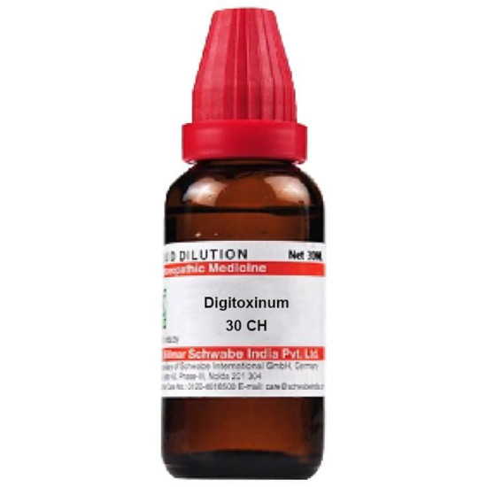 Dr Willmar Schwabe India Digitoxinum Dilution 30 CH image