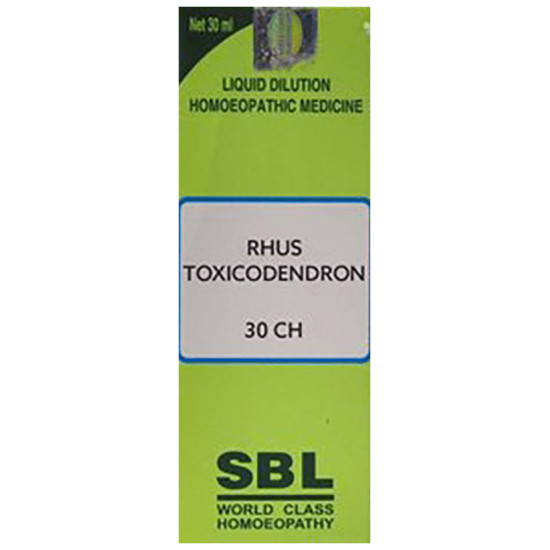 SBL Rhus Toxicodendron Dilution 30 CH image