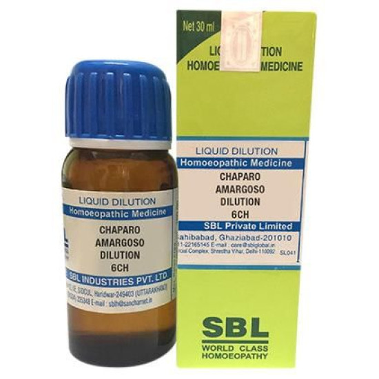 SBL Chaparo Amargoso Dilution 6 CH image