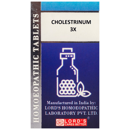 Lord's Cholestrinum Trituration Tablet 3X image