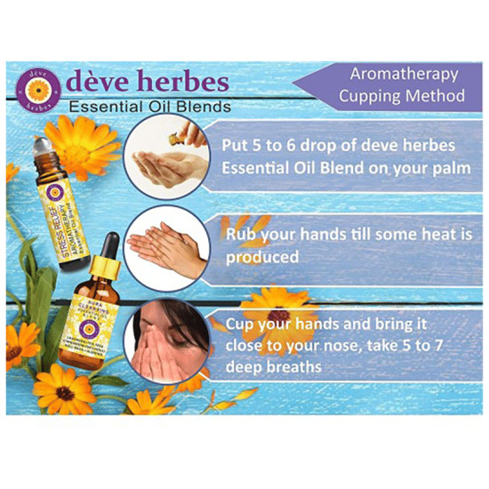 Deve Herbes Aromatherapy Essential Oil Blend to Feel Happy & Positive image