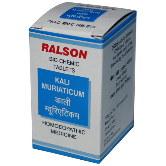 Ralson Remedies Kali Muriaticum Biochemic Tablet 200X image