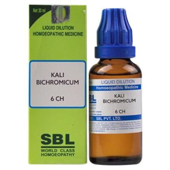 SBL Kali Bichromicum Dilution 6 CH image