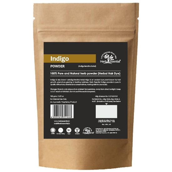 Herb Essential Indigo (Indigofera Tinctoria) Powder image