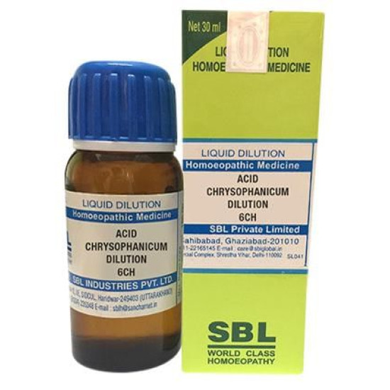 SBL Acid Chrysophanicum Dilution 6 CH image