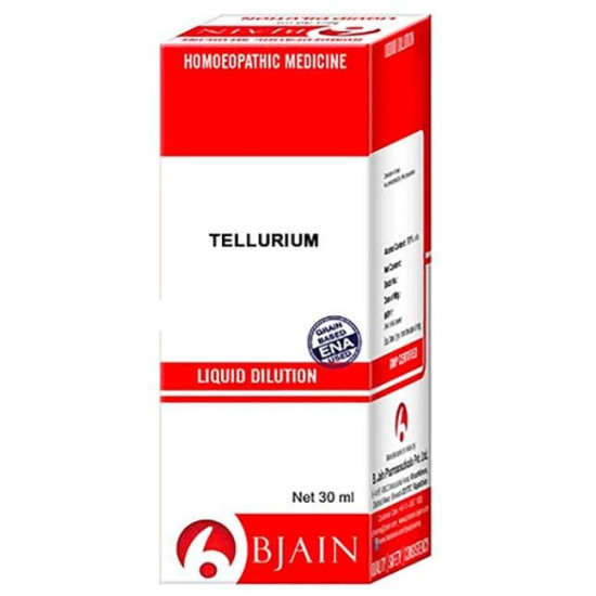 Bjain Tellurium Metallicun Dilution 1000 CH image