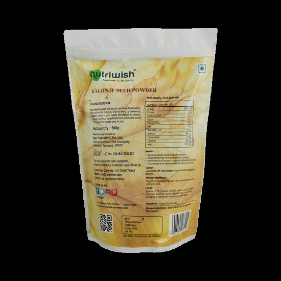 Nutriwish Kalonji Seed Powder image