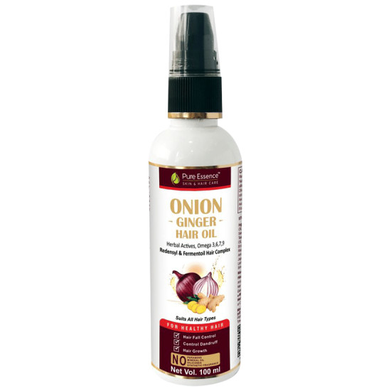 Pure Essence Onion Ginger Hair Oil image