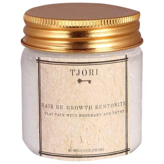 Tjori Hair Pack Re-Growth Bentonite Clay Rosemary and Thyme image