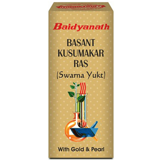 Baidyanath (Noida) Basant Kusumakar Ras (Swarna Yukt) Tablet image