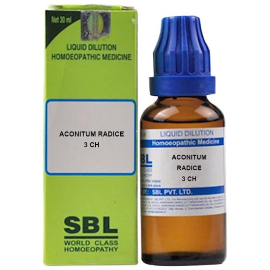 SBL Aconitum Radice Dilution 3 CH image