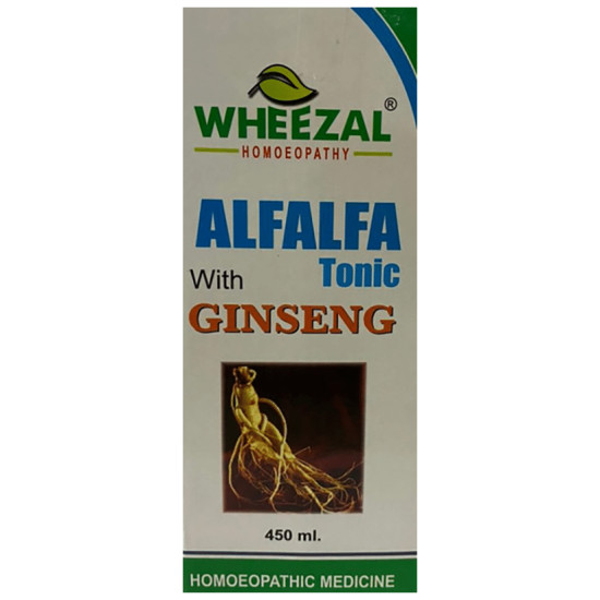 Wheezal Alfalfa with Ginseng Tonic image