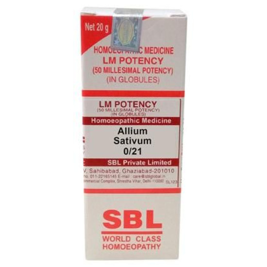 SBL Allium Sativum 0/21 LM image