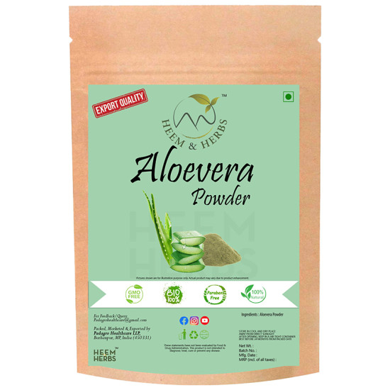 Heem & Herbs Aloevera Powder (100gm Each) image