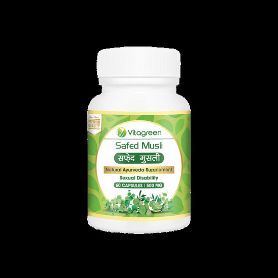 Vitagreen Safed Musli Capsule image