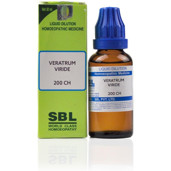 SBL Veratrum Viride Dilution 200 CH image