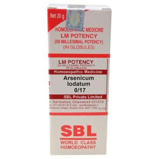 SBL Arsenicum Iodatum 0/17 LM image