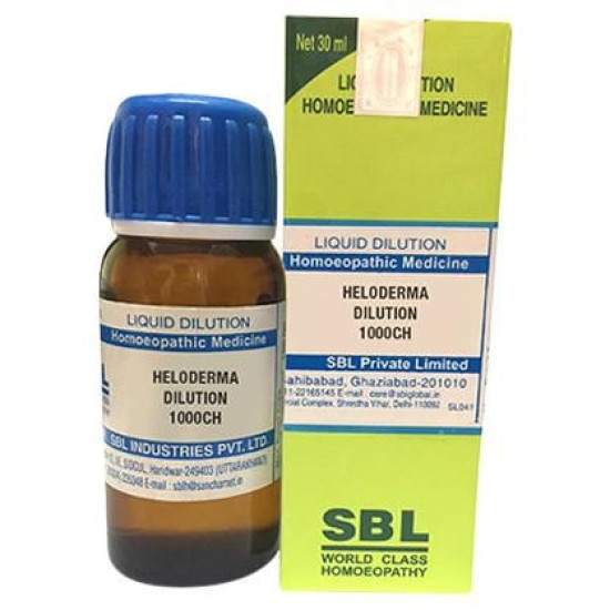 SBL Heloderma Dilution 1000 CH image