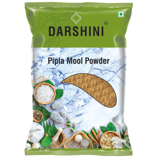 Darshini Pipla Mool / Pipalmool / Long Pepper Root Powder image