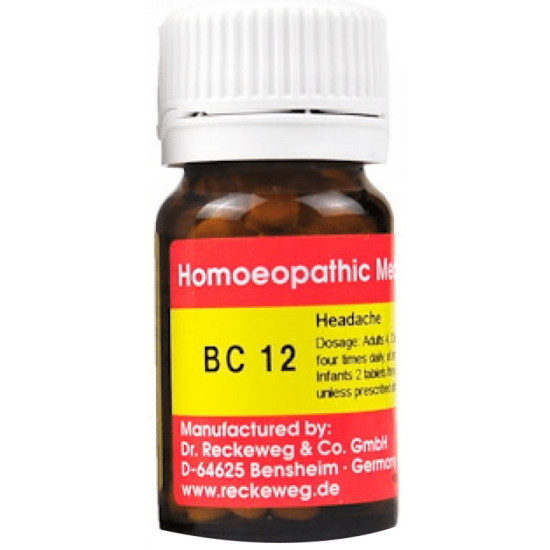 Dr. Reckeweg Bio-Combination 12 (BC 12) Tablet image