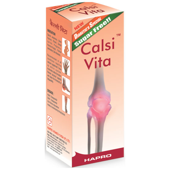 Hapro Calsi Vita Syrup Sugar Free image