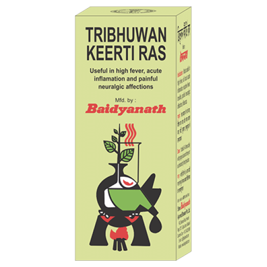 Baidyanath Tribhuvankirti Ras Tablet image