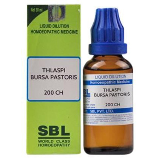 SBL Thlaspi Bursa Pastoris Dilution 200 CH image