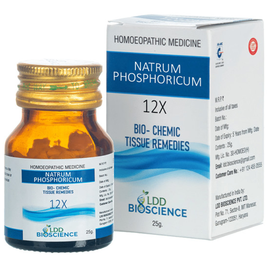 LDD Bioscience Natrum Phosphoricum Biochemic Tablet 12X image