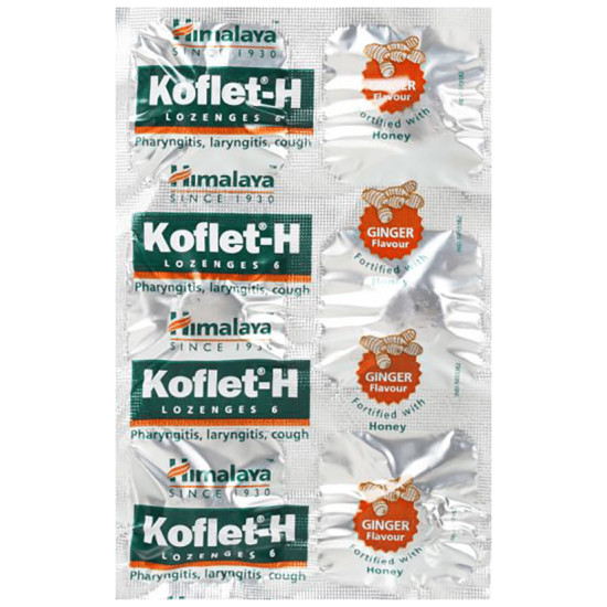 Himalaya Koflet-H Lozenges Ginger image