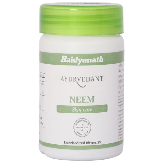 Baidyanath (Jhansi) Ayurvedant Neem Tablet image