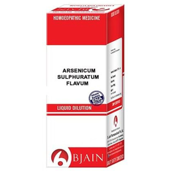 Bjain Arsenicum Sulphuratum Flavum Dilution 200 CH image