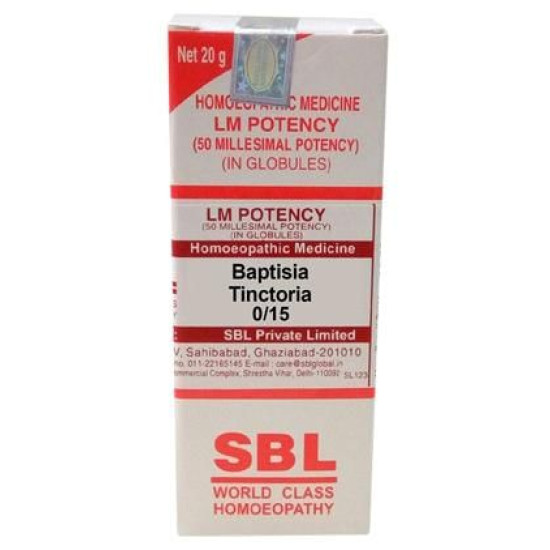 SBL Baptisia Tinctoria 0/15 LM image