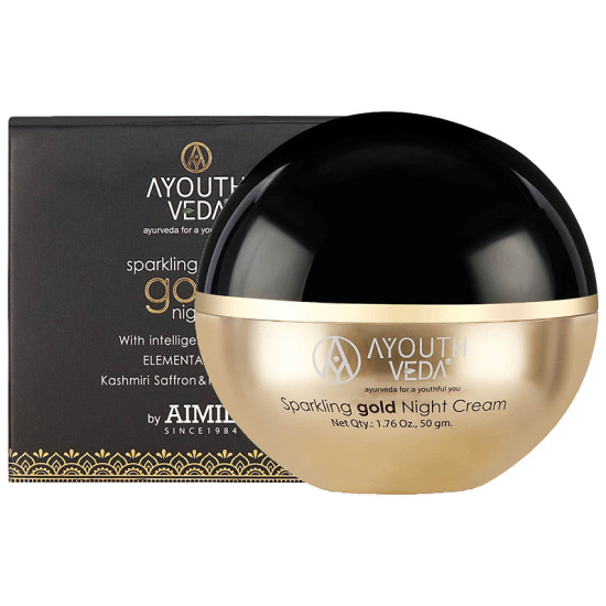 Ayouth Veda Sparkling Gold Night Cream image