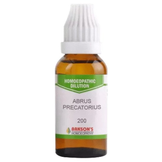 Bakson's Abrus Precatorius Dilution 200 image