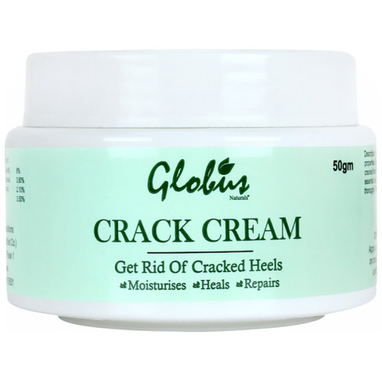 Globus Naturals Enriched With Aloevera, Neem & Anantmool Crack Cream image