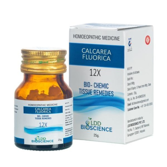 LDD Bioscience Calcarea Fluorica Biochemic Tablet 12X image