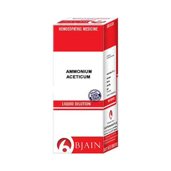 Bjain Ammonium Aceticum Dilution 200 CH image