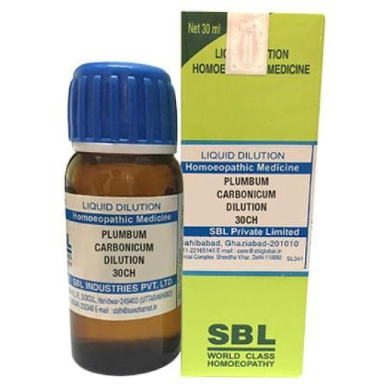 SBL Plumbum Carbonicum Dilution 30 CH image