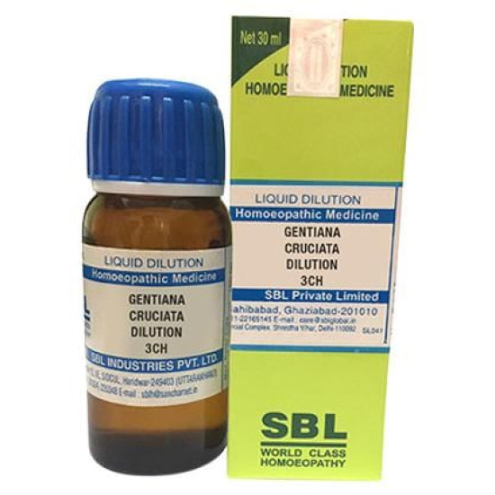 SBL Gentiana Cruciata Dilution 3 CH image