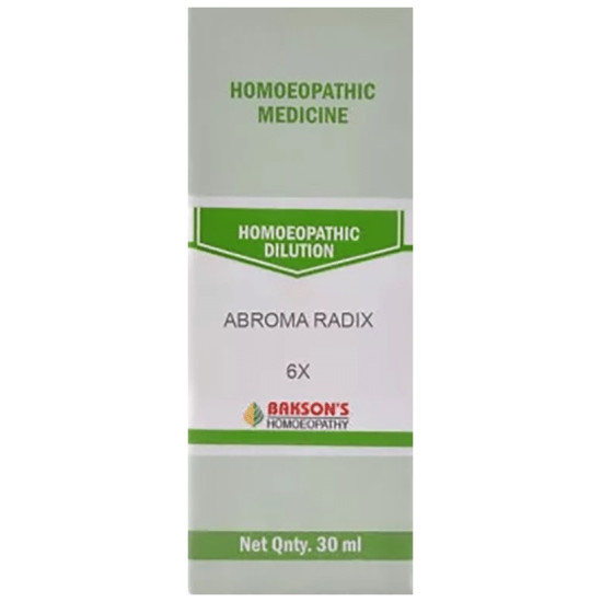 Bakson's Abroma Radix Dilution 6X image