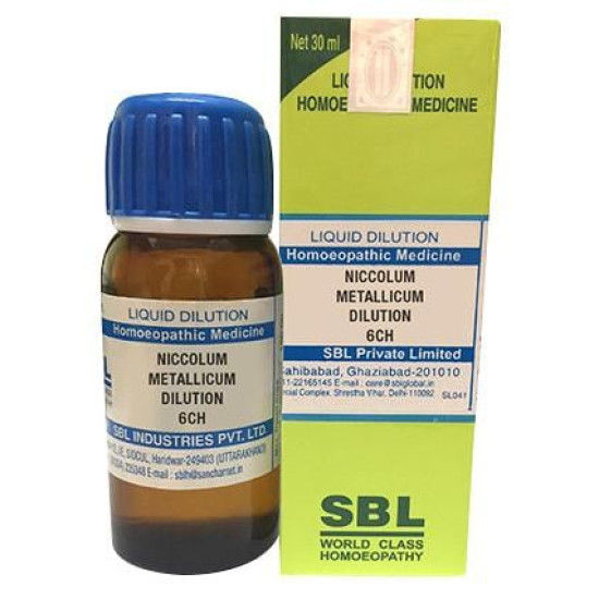 SBL Niccolum Metallicum Dilution 6 CH image