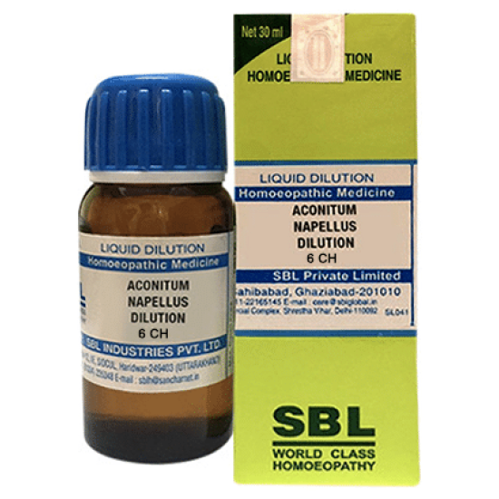 SBL Aconitum Napellus Dilution 6 CH image