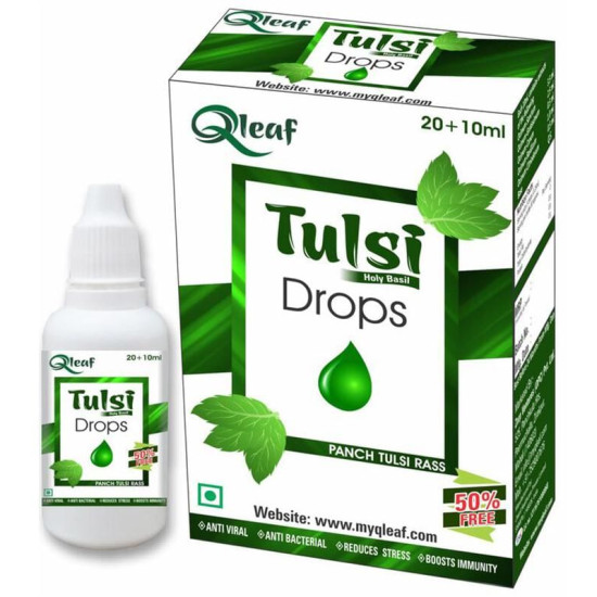 Qleaf Tulsi Drops image