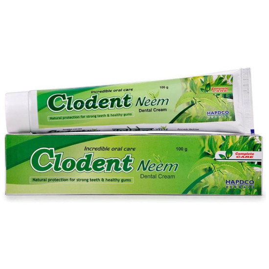 Hapdco Clodent Neem Dental Cream image